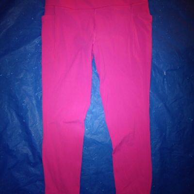 Athleta Salutation Stash 7/8 Tight Leggings Women's S / P Hot Pink